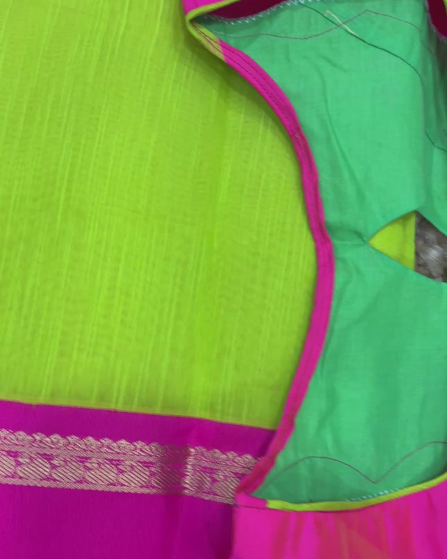 Saree With Stitched Blouse - (size-38-42) - SWSB 297