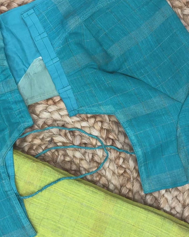 Saree With Stitched Blouse - (size-36-40) - SWSB 142