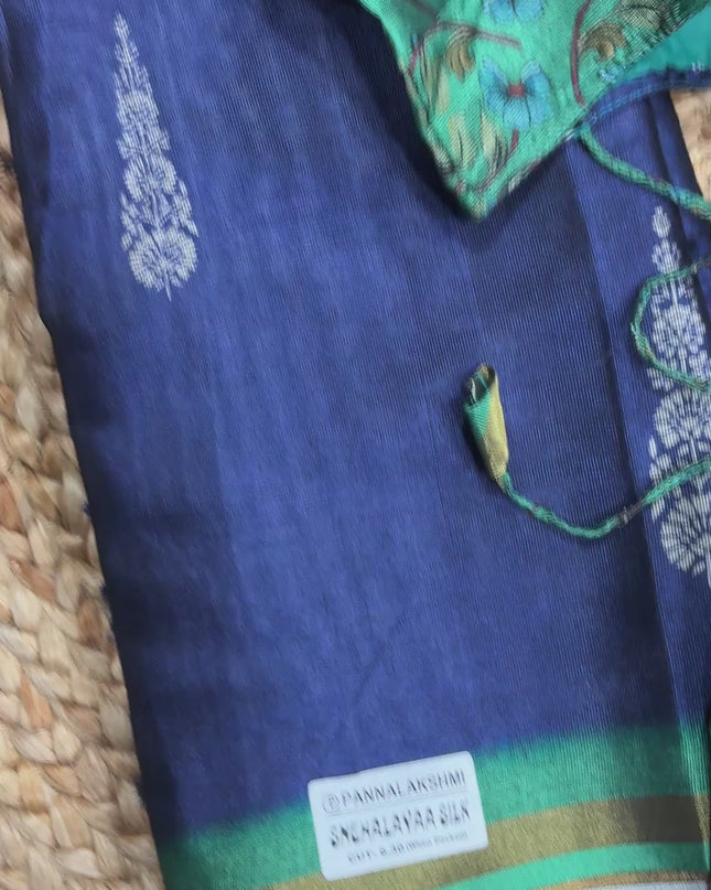 Saree With Stitched Blouse - (size-38-40) - SWSB 201
