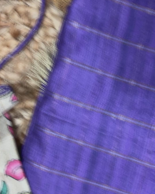 Saree With Stitched Blouse - (size-36-40) - SWSB 305