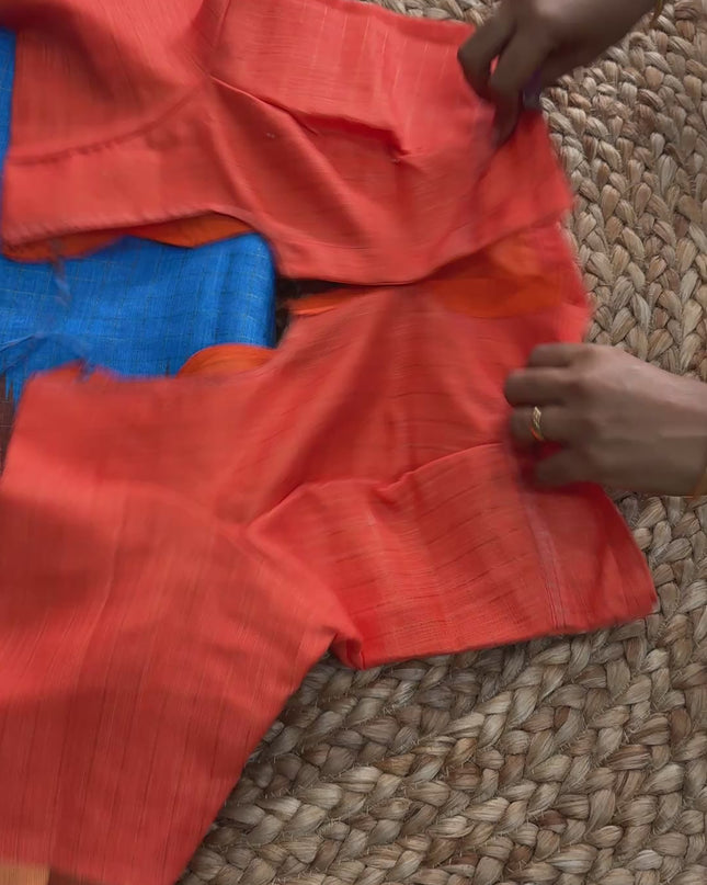 Saree With Stitched Blouse - (size-36-40) - SWSB 245