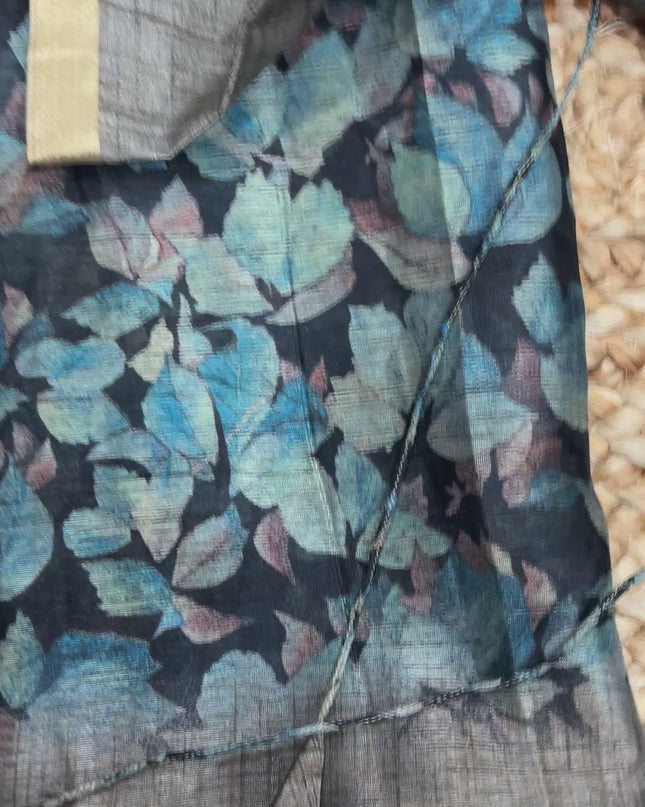 Saree With Stitched Blouse - (size-34-38) - SWSB 198
