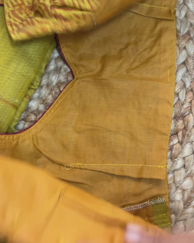 Saree With Stitched Blouse - (size-34-38) - SWSB 269