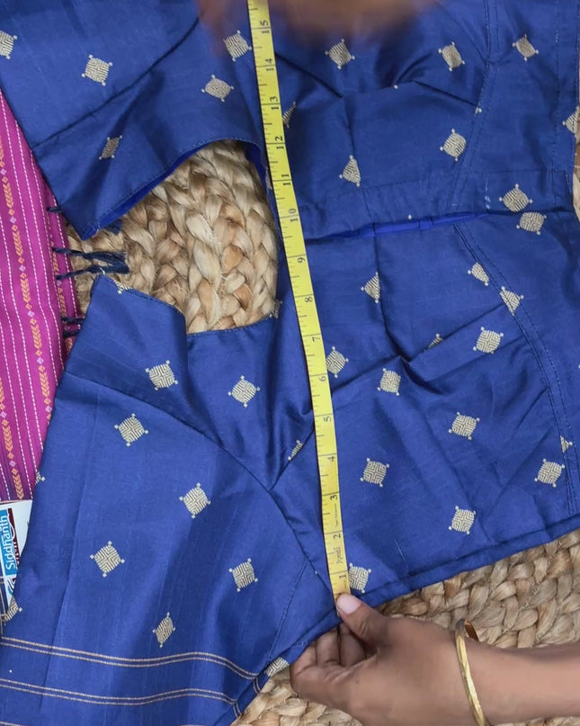 Saree With Stitched Blouse - (size-38-42) - SWSB 174
