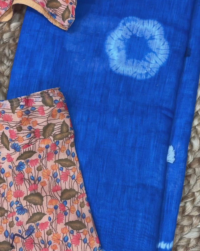 Saree With Stitched Blouse - (size-38-42) - SWSB 208