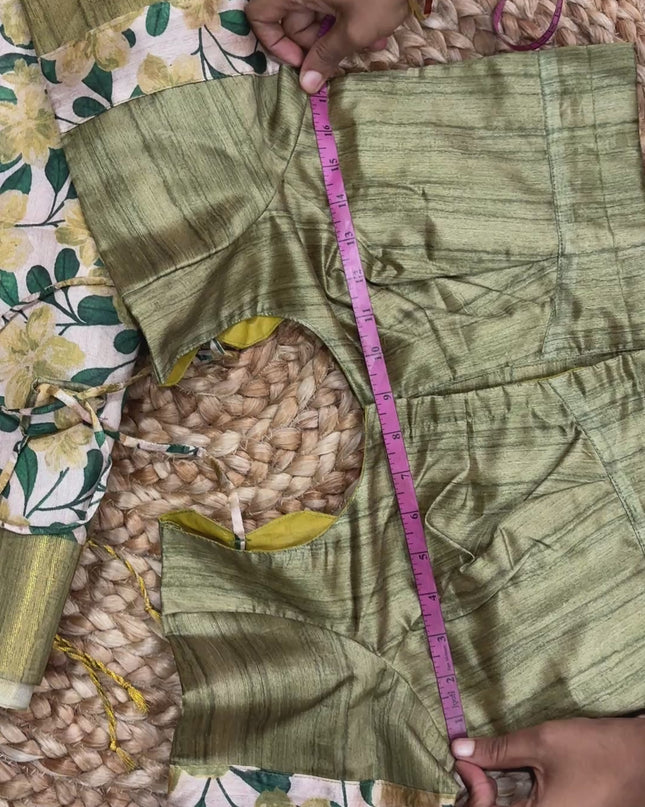 Saree With Stitched Blouse - (size-34-38) - SWSB 262