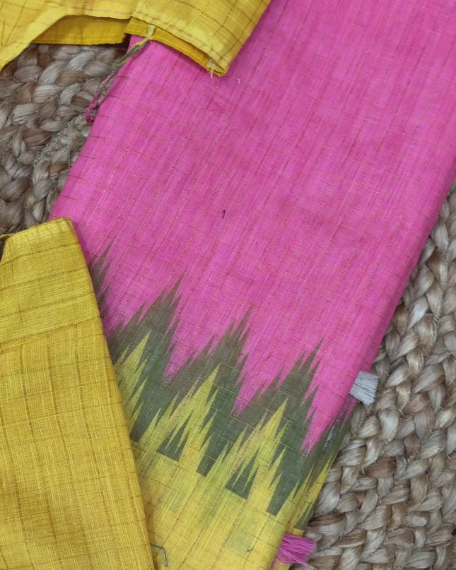 Saree With Stitched Blouse - (size-40-44) - SWSB 206