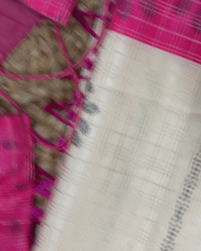 Saree With Stitched Blouse - (size-36-40) - SWSB 325