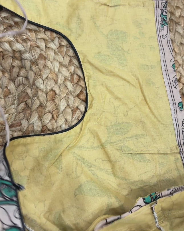 Saree With Stitched Blouse - (size-38-42) - SWSB 252